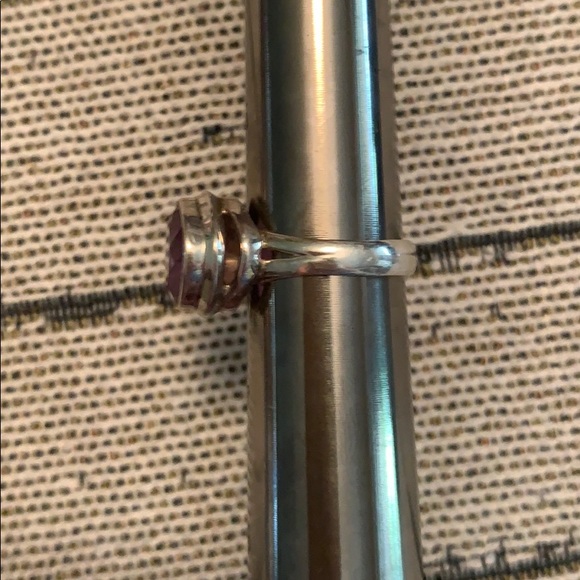 Sterling silver 925 Amethyst ring - Picture 3 of 5